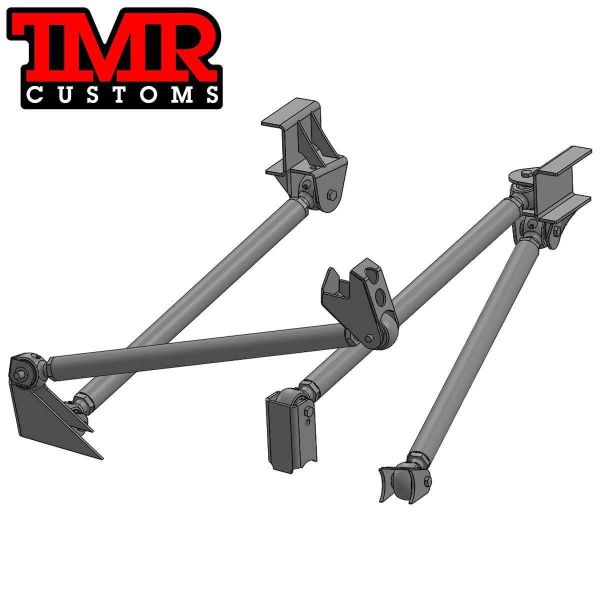 Universal 3 Link Suspension Kit with Chromoly Rod Ends